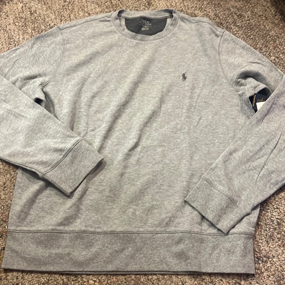 Grey classic polo Ralph Lauren sweatshirt